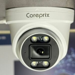 Coreprix 5MP IP Color Night / Dual METAL Dome Camera With POE & Inbuilt MIC -PREMIUM SEARIES METAL (CPI 5M D3SL-MD)