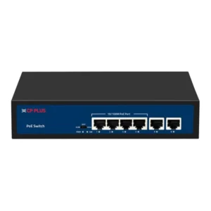 CP-Plus Poe Switch 4 Port (4 FE + 2 FE Port) CP-UNW-HPU4H2-48